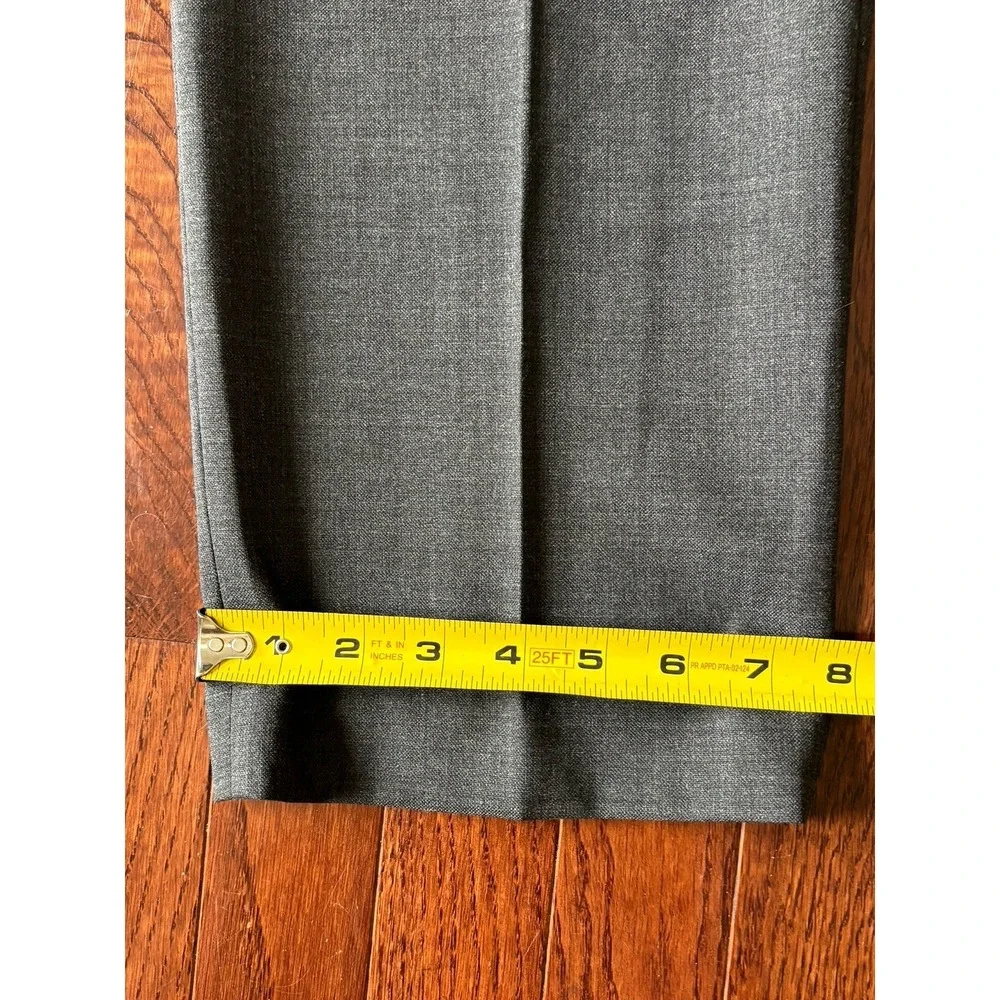 J. Crew Men's‎ Bowery Dress Pants 38 x 34 NWT Gray Wool Blend